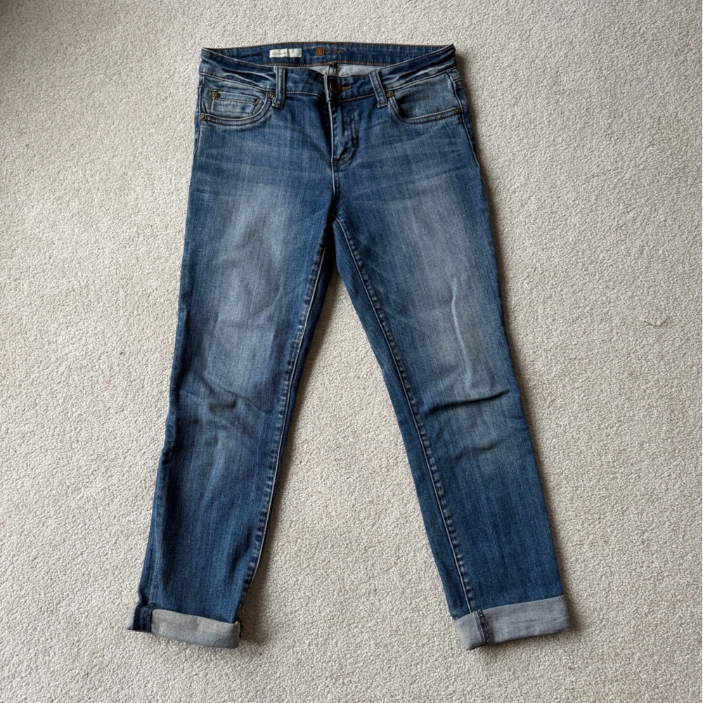 Kut from the Kloth Dark Wash Boyfriend Jeans